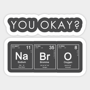 NaBrO Chemistry Sticker